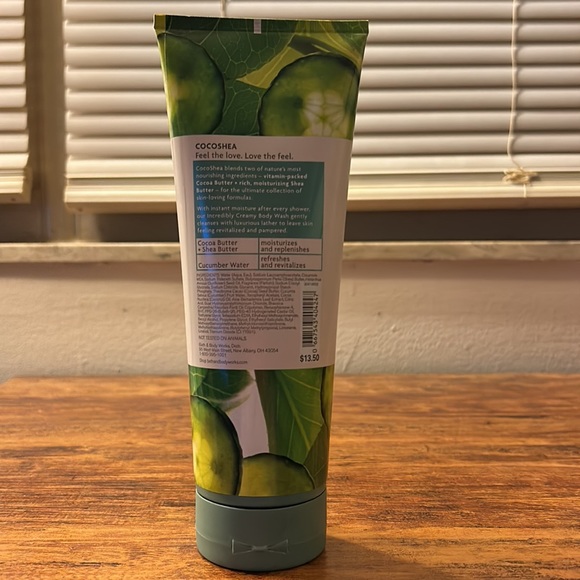 Bath and Body Works Coco Shea Cucumber Creamy Body Wash - Picture 2 of 2